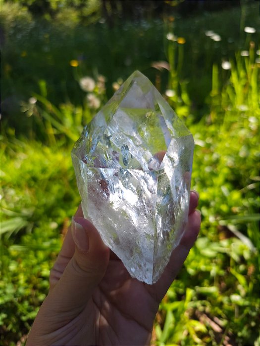 Ponta Cristal Hialino