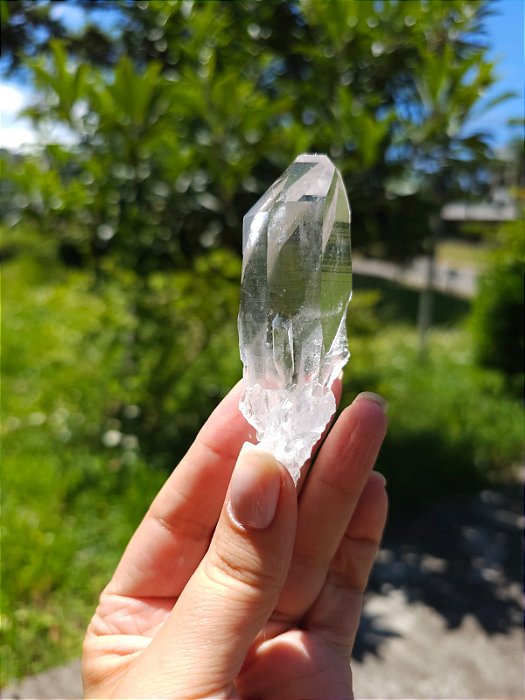 Quartzo Hialino com Imprint