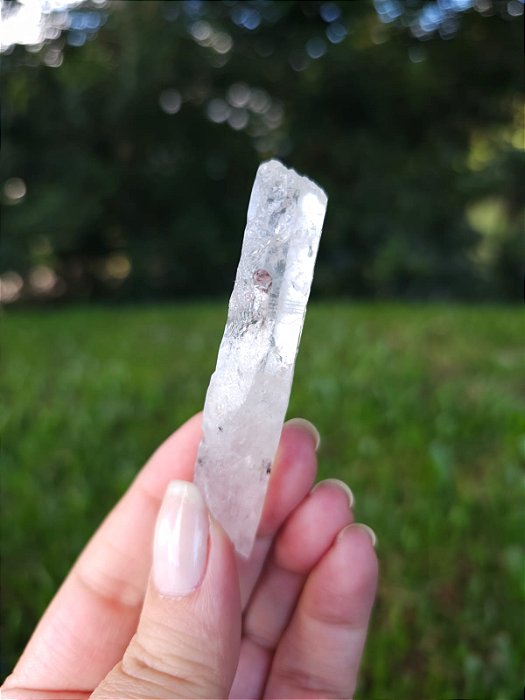 Cristais lightning (Quartzo Raio) Ponte para Fora