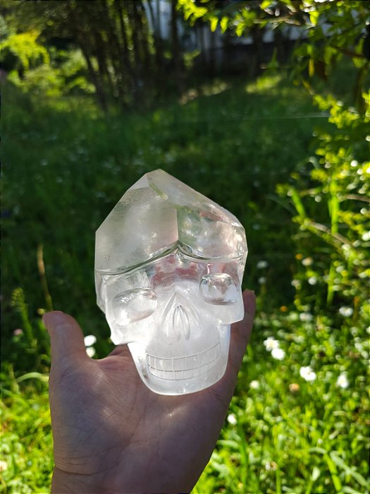 Crânio Gravado e Mestre Transmissor