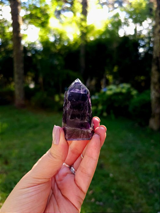 Fluorita Arco-íris ( Formação Roxa e Verde)