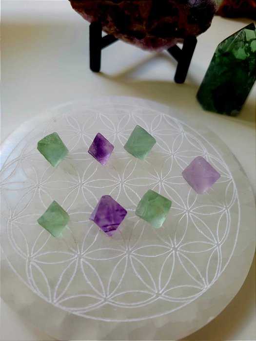 Lote de Fluorita Octaedro