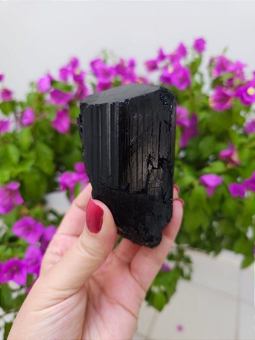 Turmalina Negra com Terminação Natural