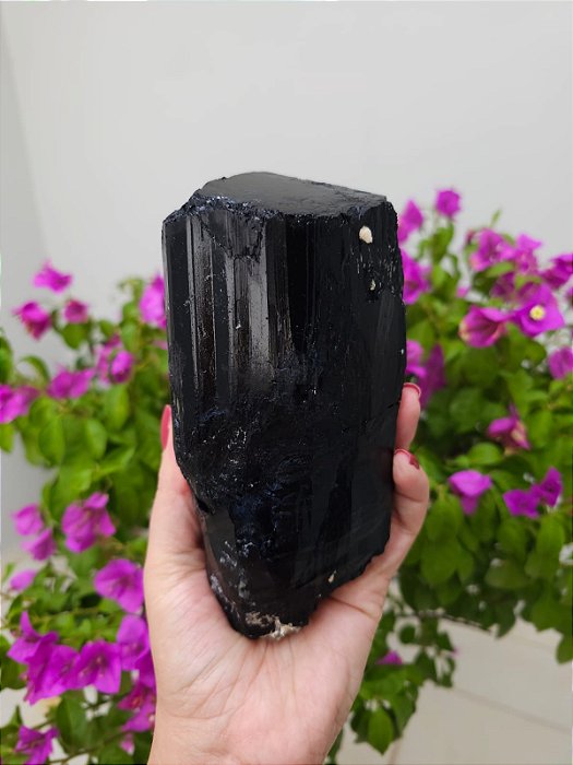 Turmalina Negra com Terminação Natural
