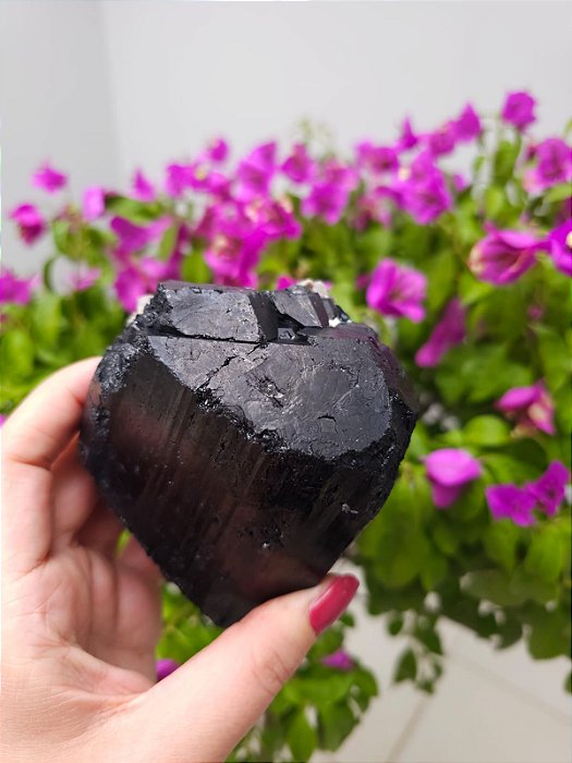 Turmalina Negra com Terminação Natural