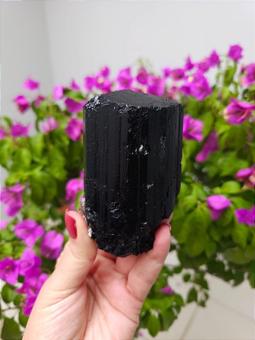 Turmalina Negra com Terminação Natural