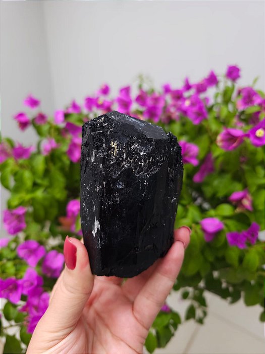 Turmalina Negra com Terminação Natural