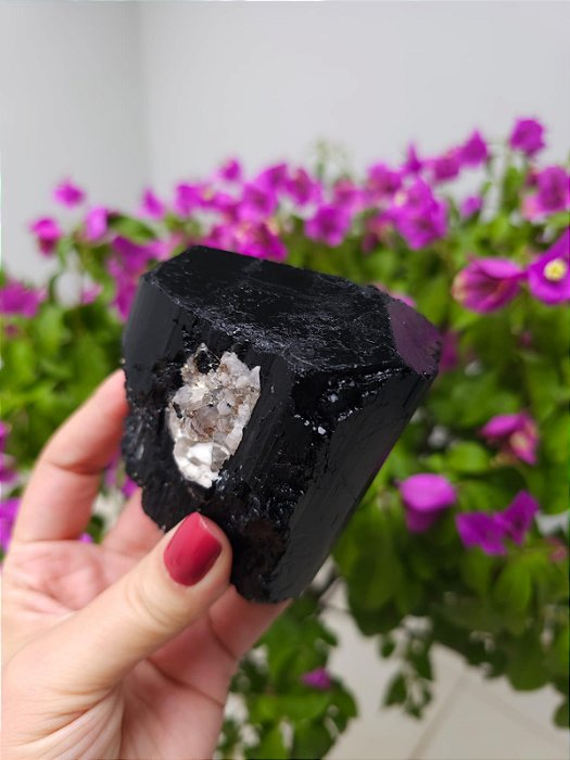 Turmalina Negra com Terminação Natural
