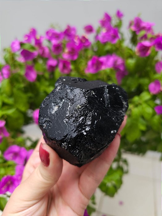 Turmalina Negra com Terminação Natural