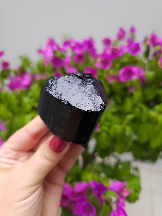 Turmalina Negra com Terminação Natural