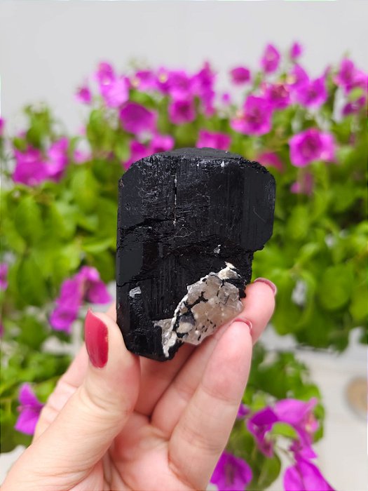 Turmalina Negra com Terminação Natural