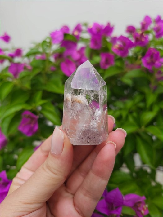 Quartzo Lítio com Ponte para Dentro