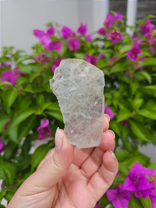 Chapa de Topázio Azul Bruto