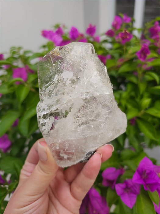 Chapa de Topázio Branco Bruto