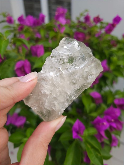 Chapa de Topázio Branco Bruto