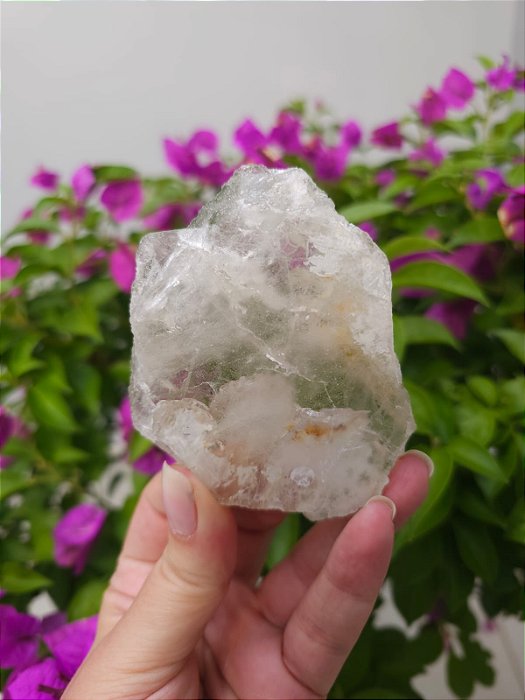 Chapa de Topázio Branco Bruto