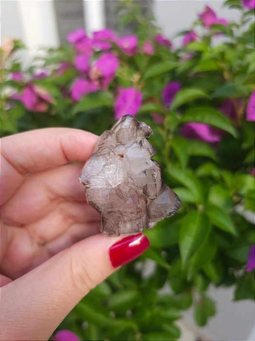 Elestial com Terminação em ambas as Pontas