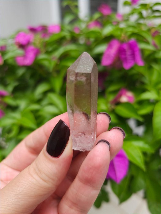 Ponta Quartzo Violeta Natural