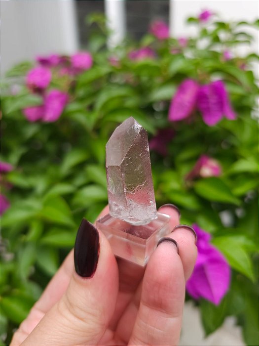 Ponta Quartzo Violeta Natural