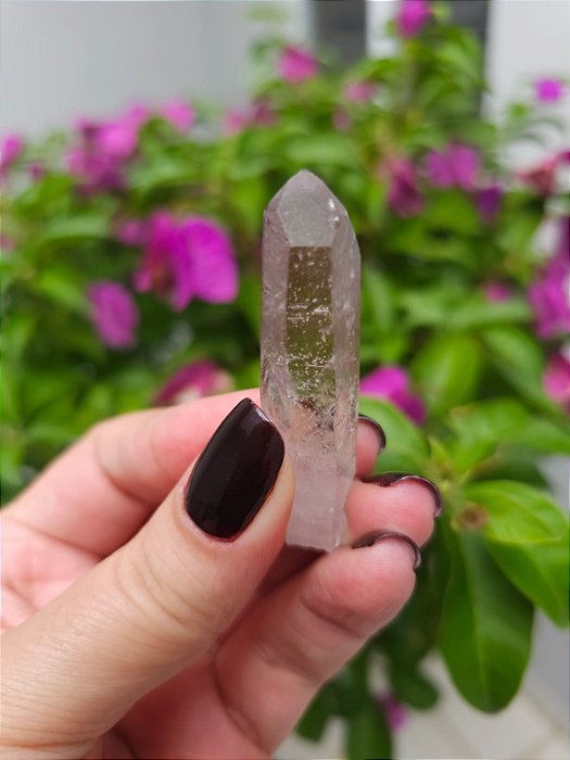 Ponta Quartzo Violeta Natural