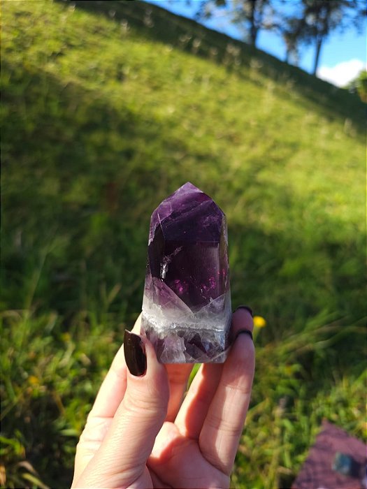 Fluorita Arco-íris ( Formação Roxa e Verde)