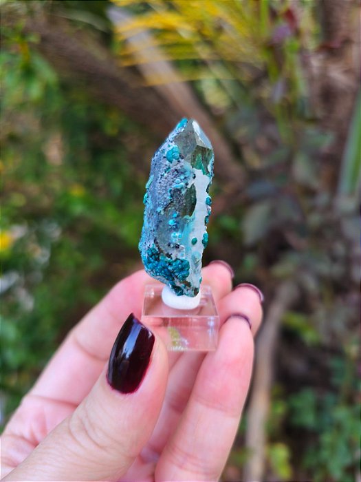 Ísis coberta de Crisocola