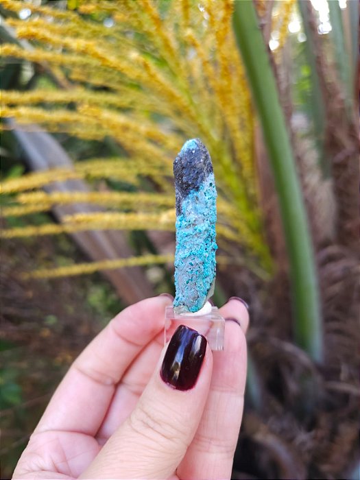 Crisocola no Quartzo