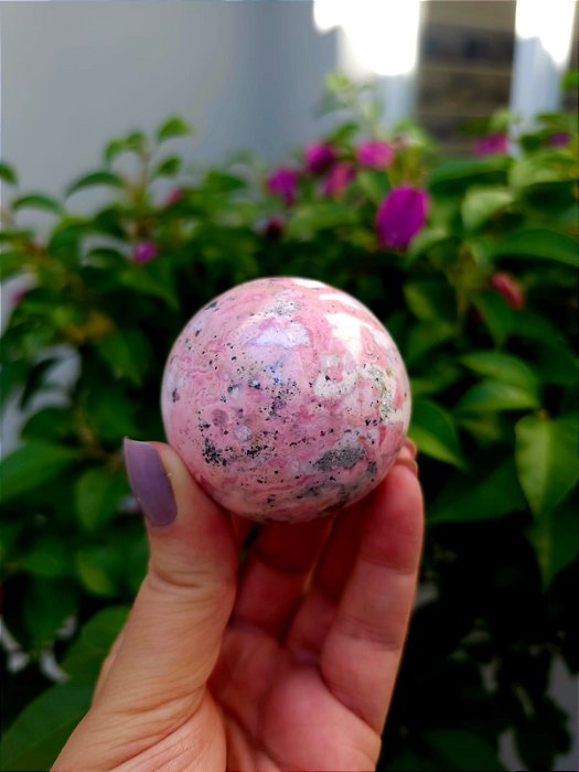 Esfera de Opala Rosa