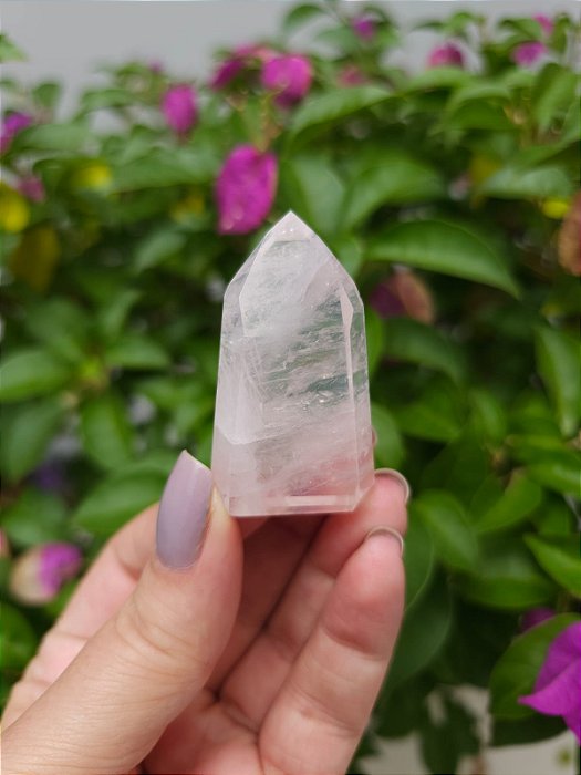 Ponta de Quartzo Rosa Extra