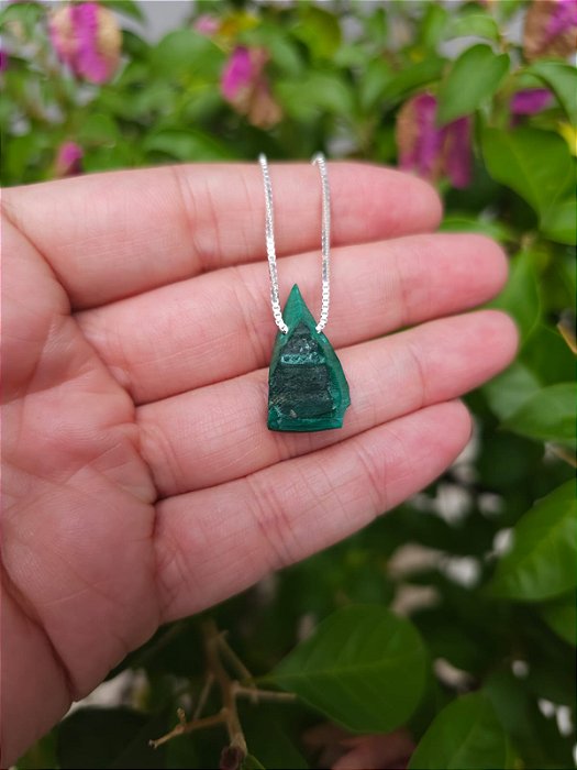 Colar Médio Malaquita