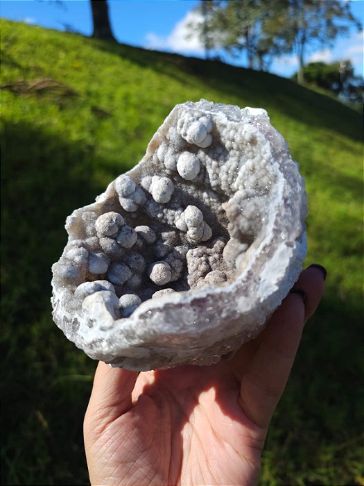 Geodo com Flores de Cristal