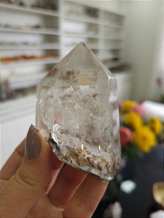 Quartzo Jardim com Manifestador