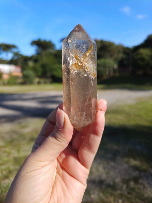 Cristais Lightning (Quartzo Raio) Ísis Dupla