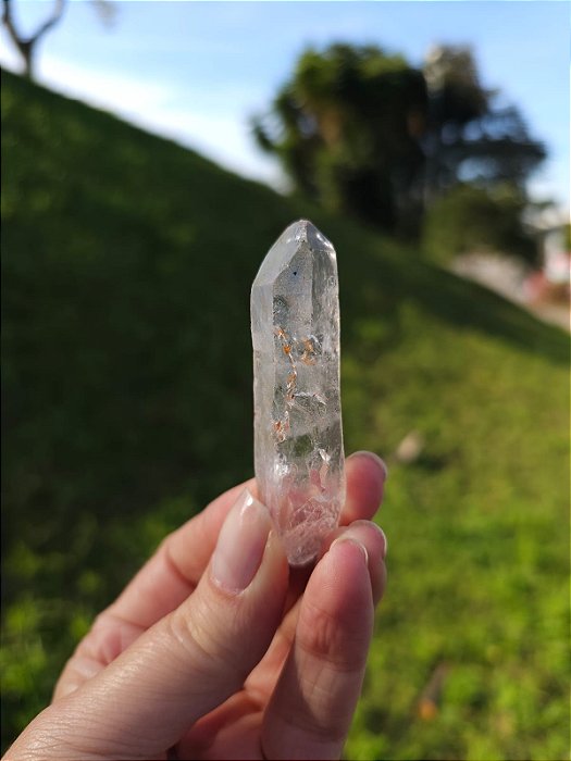 Cristais lightning (Quartzo Raio)