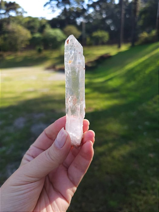 Cristais lightning (Quartzo Raio) Autocurado