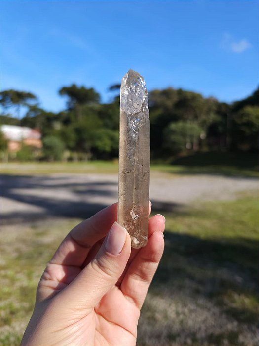 Cristais lightning (Quartzo Raio) Imprint