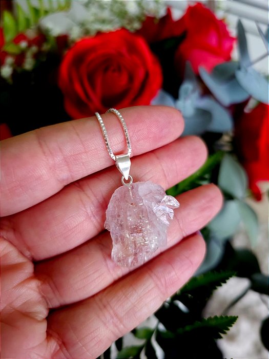 Pingente Flor de Cristal