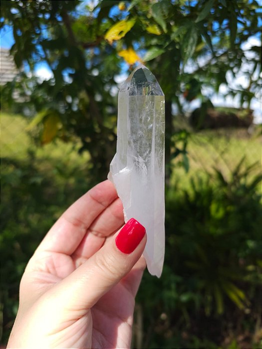 Ponta Cristal Transparente