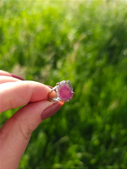 Anel Turmalina Melancia