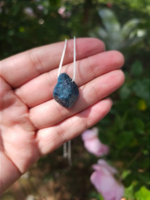 Colar Médio Apatita Índigo