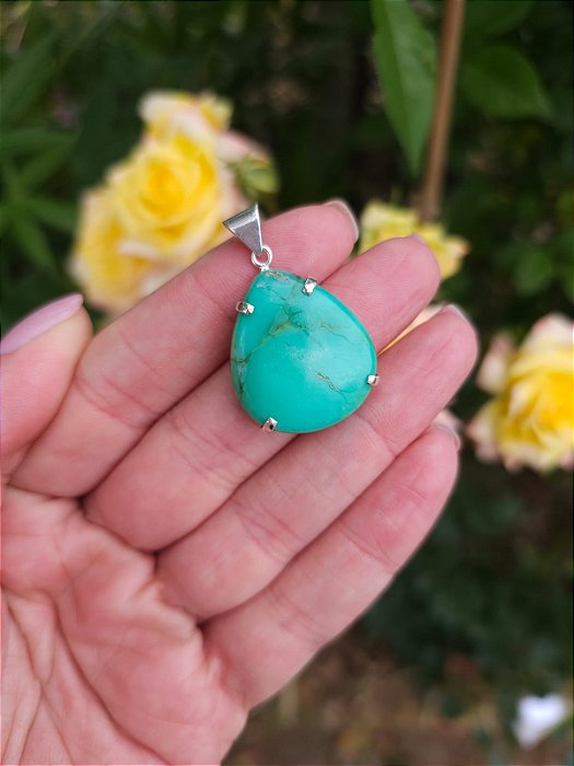 Pingente Crisoprásio