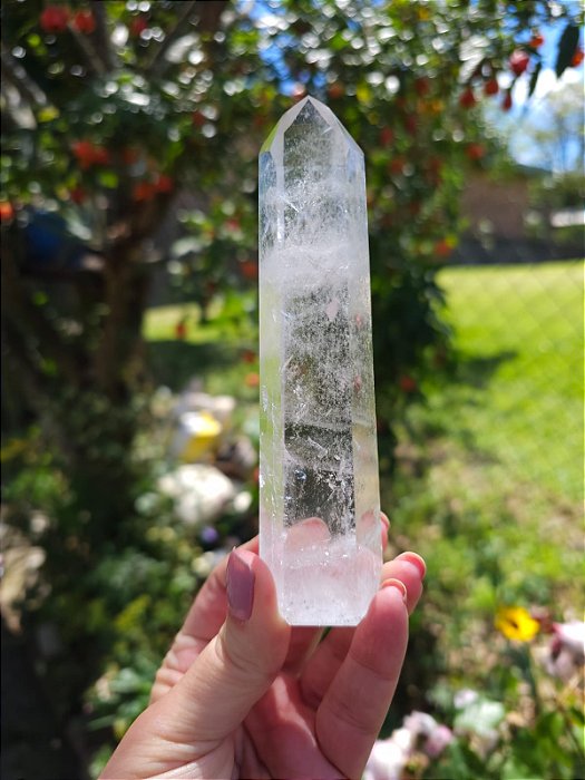 Ponta Geradora de Quartzo Cristal