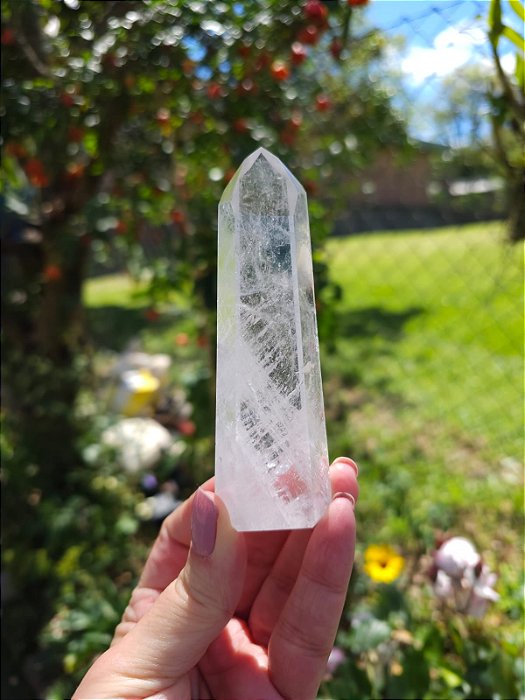 Ponta Geradora de Quartzo Cristal