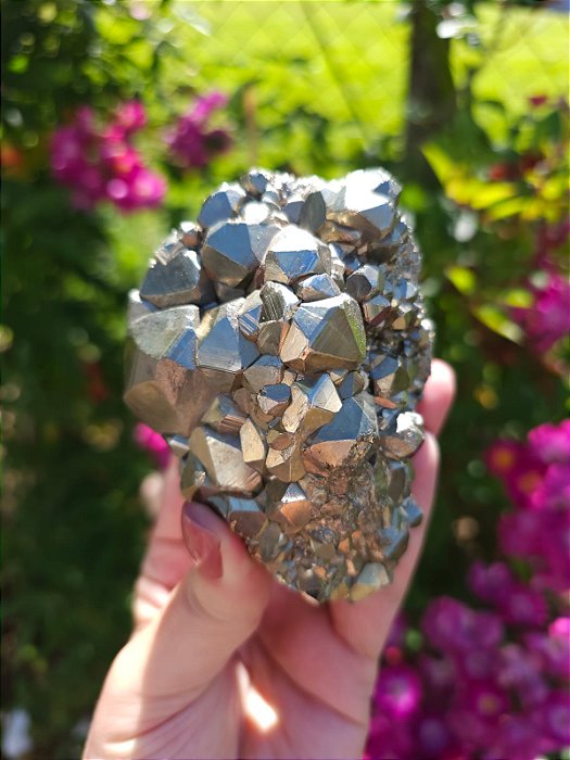 Drusa Pirita Peruana Octaedro