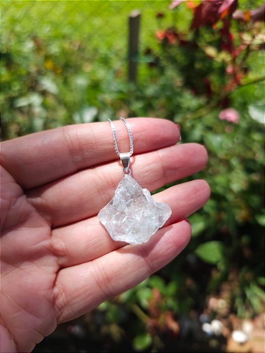 Pingente de Água Marinha