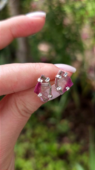 Brincos Turmalina Melancia