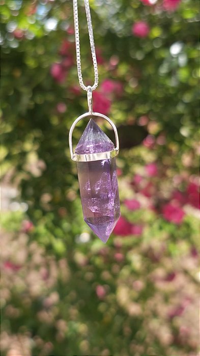 Pingente Fluorita Arco-Íris