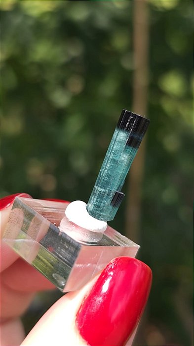 Turmalina Azul do Paquistão