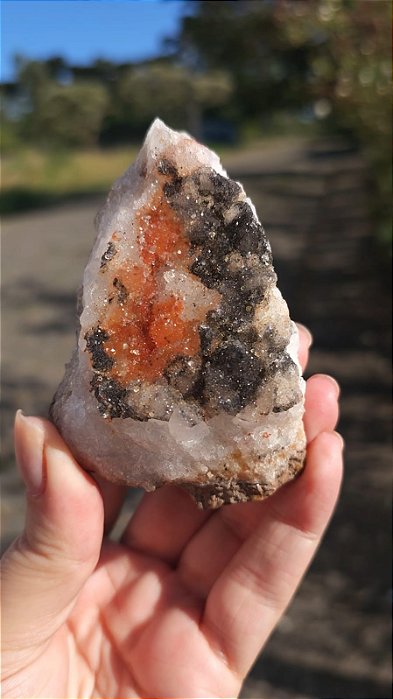 Drusa com Sugar Negro e Laranja