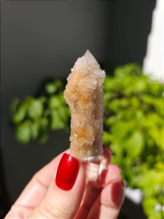 Quartzo Spirit Branco e Dourado